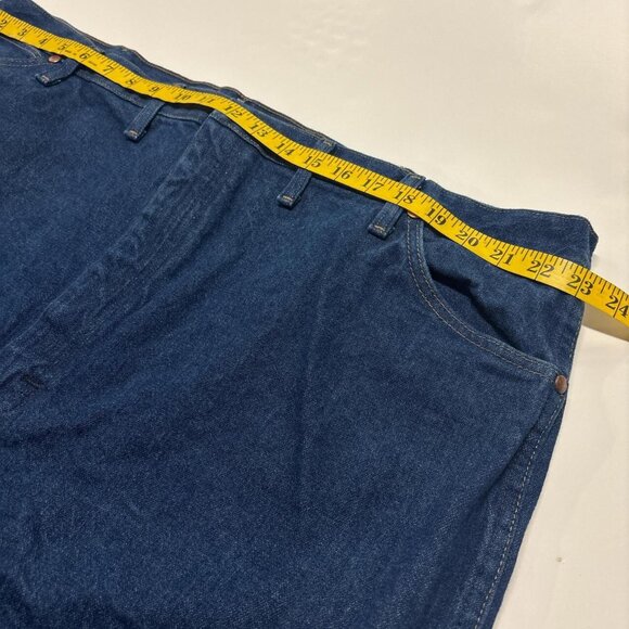 Wrangler Cowboy Cut Jeans Mens 46 X 32 Blue Denim Western Straight Leg - Picture 7 of 8